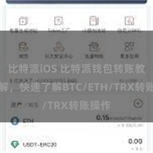 比特派iOS 比特派钱包转账教程详解，快速了解BTC/ETH/TRX转账操作