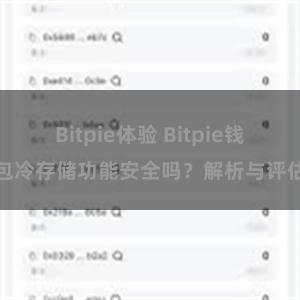 Bitpie体验 Bitpie钱包冷存储功能安全吗？解析与评估