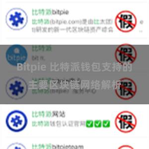 Bitpie 比特派钱包支持的主要区块链网络解析