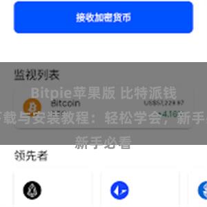 Bitpie苹果版 比特派钱包下载与安装教程：轻松学会，新手必看