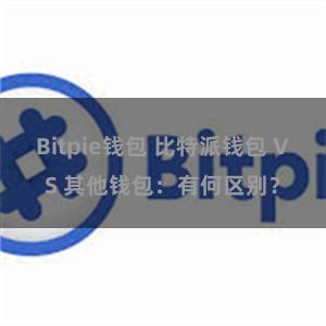 Bitpie钱包 比特派钱包 VS 其他钱包：有何区别？