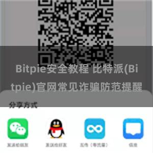 Bitpie安全教程 比特派(Bitpie)官网常见诈骗防范提醒