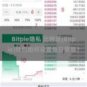 Bitpie隐私 比特派(Bitpie)钱包如何设置每日限额？