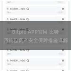 Bitpie APP官网 比特派钱包资产安全保障措施详解